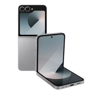 SAMSUNG Galaxy Z Flip 6, 5G, 256 GB, Silver Shadow
