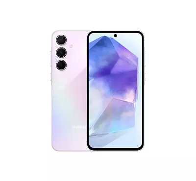 Samsung Galaxy A55, 5G, 6.6 Inch, 128GB, Awesome Lilac