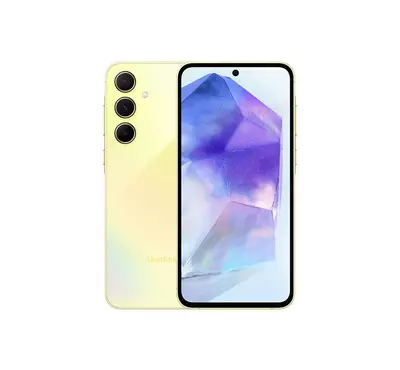 Samsung Galaxy A55, 5G, 256 GB, Awesome Lemon