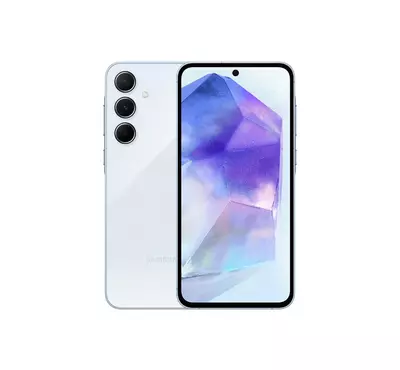Samsung Galaxy A55, 5G, 128 GB, Awesome Ice Blue