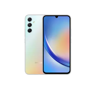 Samsung Galaxy A34, 5G, Super AMOLED, 128GB, Silver.