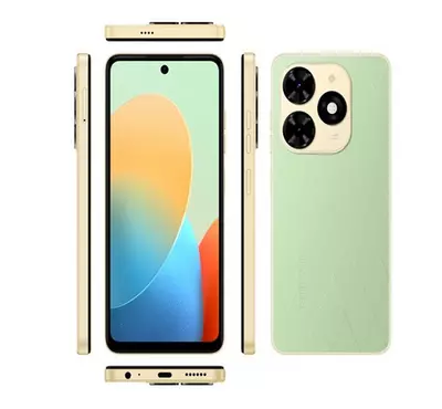Tecno Spark 20C, 4G, 256GB, Magic Skin Green.