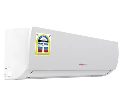 Singer Plus 2.5T Split A/C T1 Rotary Compressor 30000BTU, White
