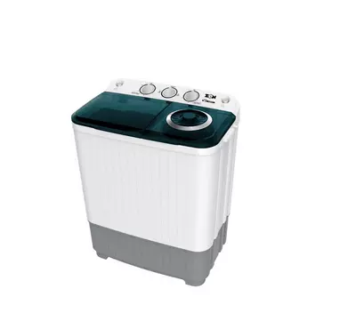 Zen,Baby Washing Machine, 4KG Twin Tub Semi Auto, Grey/White