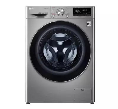 LG Front Load Washing Machine, 10.5kg , Silver