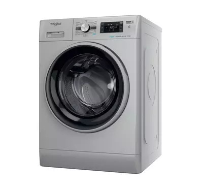 Whirlpool 8KG Front Load Invertor Washing Maching Silver