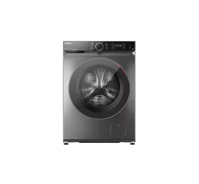 Toshiba 9.0KG Smart Washing Machine Front Load Origin Inverter, Silver