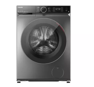 Toshiba10.0KG Smart Washing Machine Front Load Origin Inverter, Silver