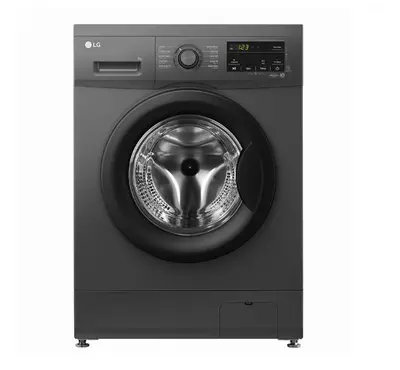 LG Front Load Washing Machine, 7kg, 1200 rpm, Silver