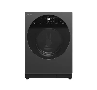 Hitachi 10kg/7kg Front Load Washer&Dryer,14 Programes, Gray.