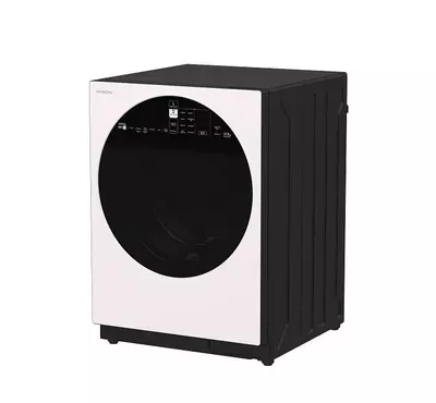 Hitachi 12kg Front Load Washing Machine, 14 Programes, White.