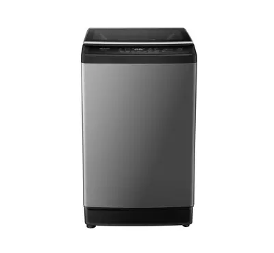 Hisense 10.5KG Top Load Washing Machine, 10 Programs,Titanium Grey