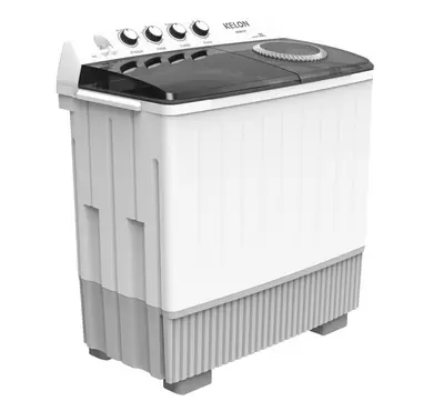 Kelon 20.0KG Washing Machine Twin Tub With Pump Plastic Body White